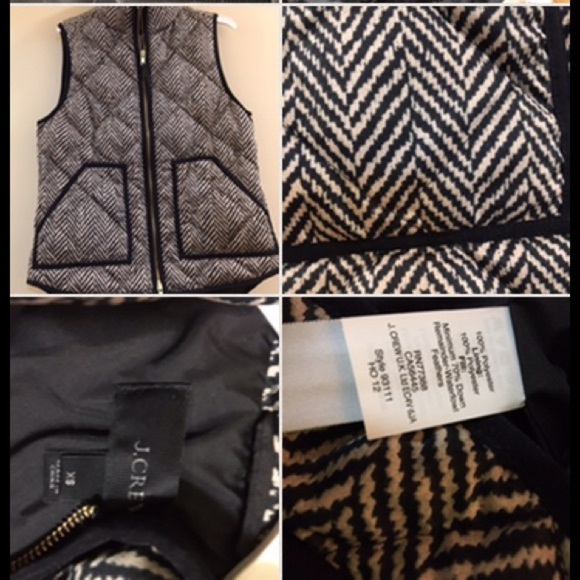 J.Crew Herringbone Down Vest V. - Picture 9 of 9